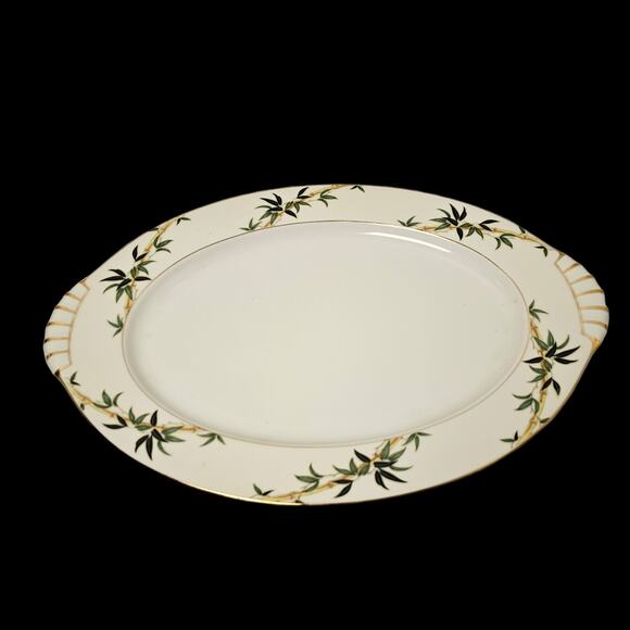 Vintage  Kent Balihai China 17.5” Oval‎ Severing Platter - Picture 1 of 6